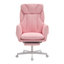 Chaise de bureau ergonomique à pieds croisés, similicuir adapté aux animaux de compagnie-1576369140