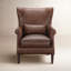 Fauteuil d'appoint à oreilles Emerald-1943793723