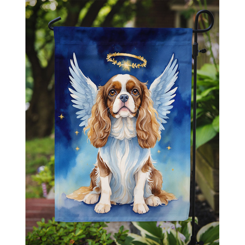 Drapeau Cavalier Spaniel My Angel Garden