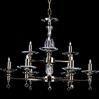 Occoquan 9 - Light Candle Style Chandelier