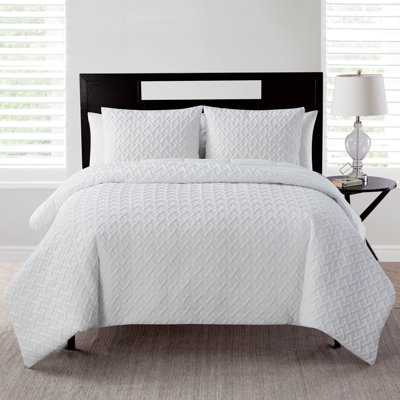 Nina II Embossed Comforter Set