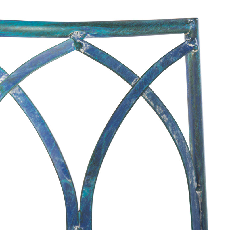 Banc en fer forgé Hounsfield, Bleu antique
