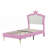 Princess Bed Frame with LED Lights-1934203326