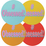 Obsessed 16" Vinyl Placemat