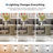 Doloros Oval Coffee Table With Casters