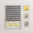 Zebra Blinds Window Dual Layer Roller Shades, Corded Horizontal Blind, Bedroom, Privacy, 72" Length-293182155-293182138