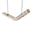 Alabaster Infinity Pendant Lamps, Style A