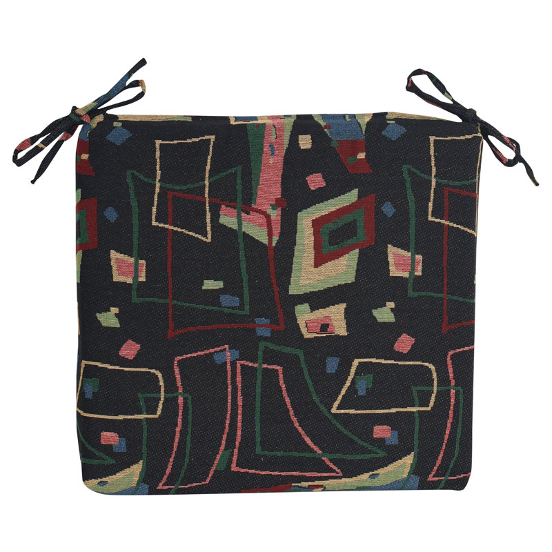 20-Inch By 19-Inch Tapestry Chair Cushions (Set Of 4)