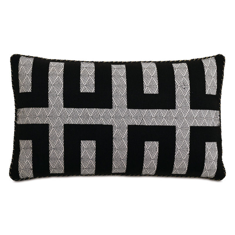 Dominique Linen Pillow Cover & Insert, 13"H x 22" W