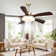52 In. 5 Blades Smart Indoor Ceiling Fan With 3-colors Led Dimmable Light And Dc Reversible And App/remote Control