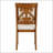 5-Piece Retro Functional Dining Set, 1 Extendable Table with a 16-inch Leaf(Walnut)-2019723932