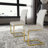 Modern Parsons PU Leather & Steel Dining Chair-1287692856