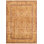 Tabriz Oriental Hand-Knotted Wool/Silk Beige/Rust/Navy Area Rug