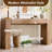 63-Inch Farmhouse Console Table - Rectangular Sofa Table Behind Couch, Entryway Table For Foyer, Hallway, Living Room-998877334