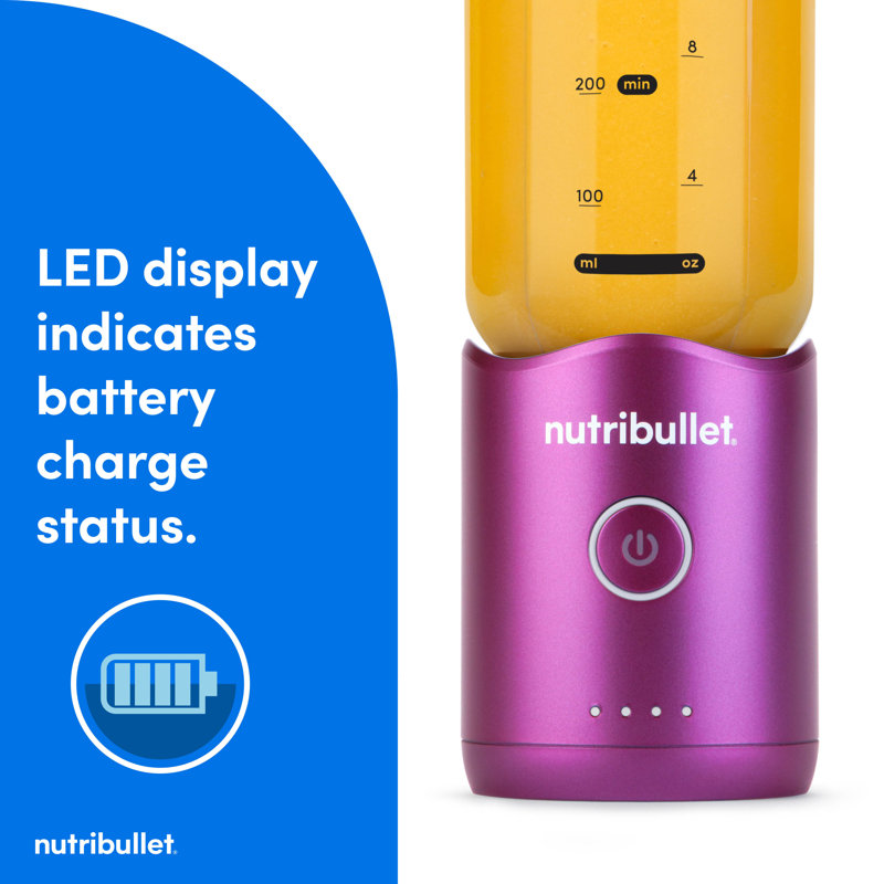 nutribullet Flex Portable Blender Orchid Purple, Purple
