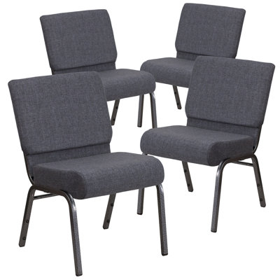 Maevis 21''W Stacking Church Chair