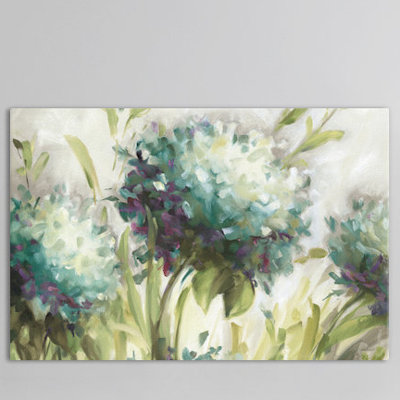 Hydrangea Field by Lisa Audit - Wrapped Canvas Print