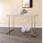 Boice II Faux Marble Top Console Table