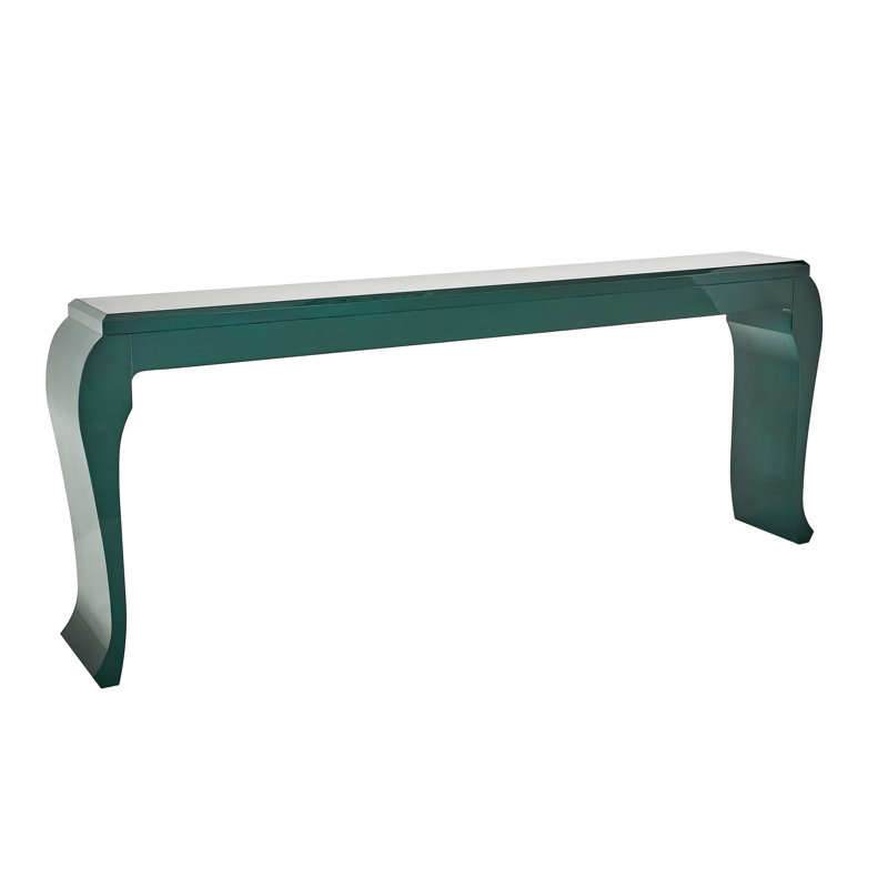 Sliced 84'' W Solid Wood Console Table