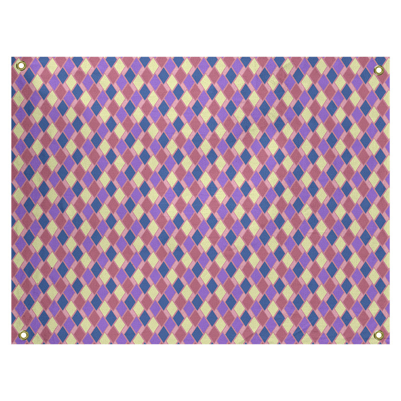 Avicia Polyester Tapestry, Indoor, 91" H x 107.5" W