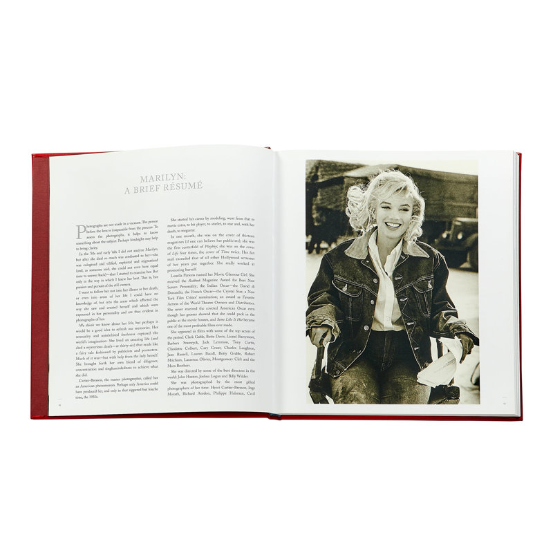 Marilyn Monroe Leather Bound Book