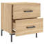Ellayne 40cm W Iron Bedside Table-1703234255-1736883667