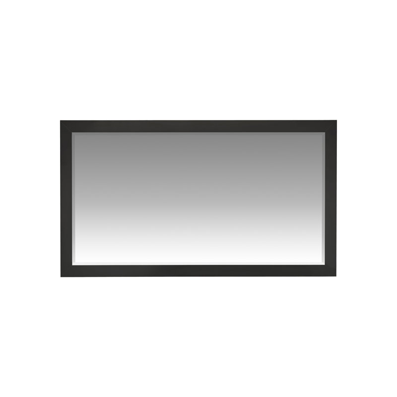 Miroir 31,5 po, 31,50 po x 56 po, Noir, noir, noir, noir