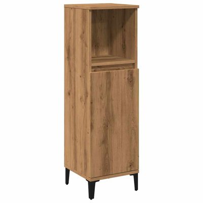 Kryslynn Freestanding and Wall Linen Cabinet