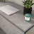 Table With Drop Leaf, Gray Finish