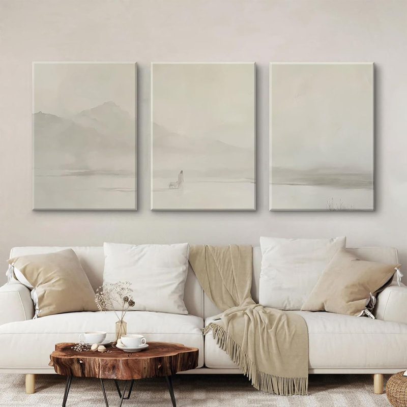 3 Piece Wrapped Canvas Wall Art