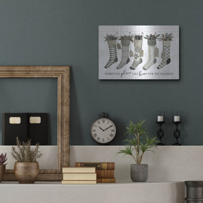  «It's No Place Like Home» par Cindy Jacobs, art mural en métal, 16 po x 12 po