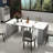 Multifunctional extendable console table