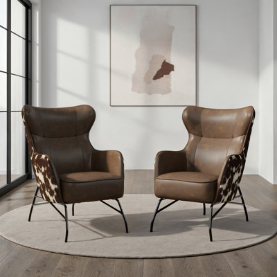 Rainer Upholstered Accent Chair, Set Of 2