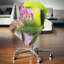 Petites fleurs roses en vert - coussin à imprimé floral-29078928-29078931