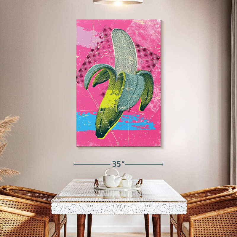 Yarlin Banana Peel, 51" H x 34" W