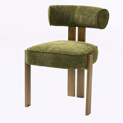 Modern Fabric Dining Chair, Upholstered Armless Side Chair,Accent Chair for Dining Room, Living Room,Kitchen
