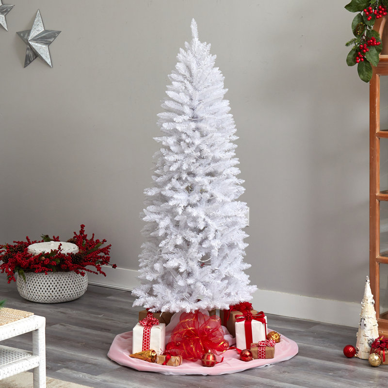 Lighted Artificial Christmas Tree, 6'
