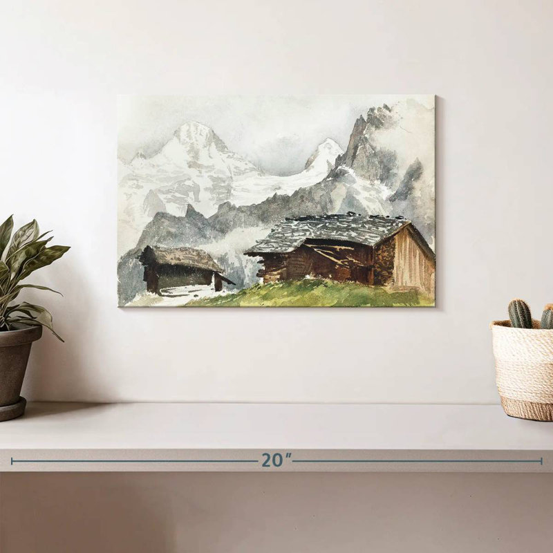 Lilith Chalets Breithorn Murren 1870, H 8 po x l 12 po