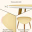 Ensemble de 2 tables basses gigognes Triangle-130624153