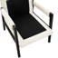 Fauteuil rembourré Chenille
