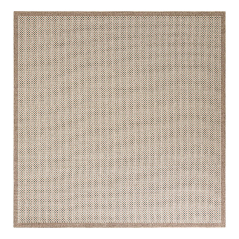 Gourlie Indoor/Outdoor Area Rug, Square 7'10"