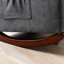 Chaise berçante en bois massif Gunde-1105975681