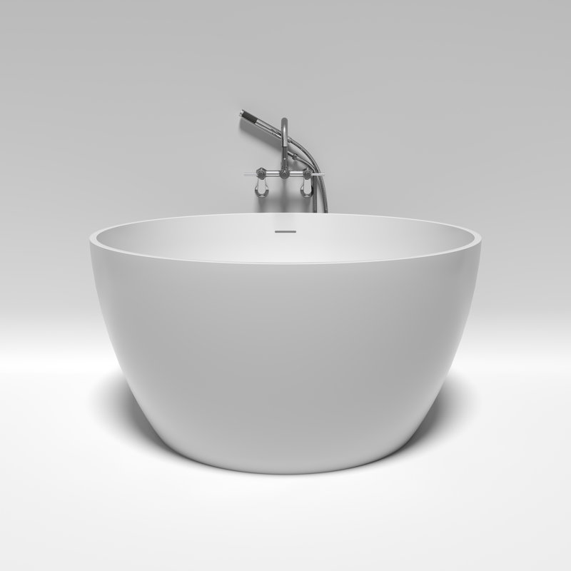 Kingston Brass Concord Three-Handle 2-Hole Tub Wall Mount Clawfoot Tub Faucet with Hand Shower, Polished Chrome