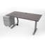 Bureau à hauteur réglable avec rangement REVOH-896557300-896557302