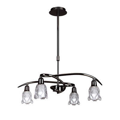 Champlon 4 - Light Shaded LED Chandelier