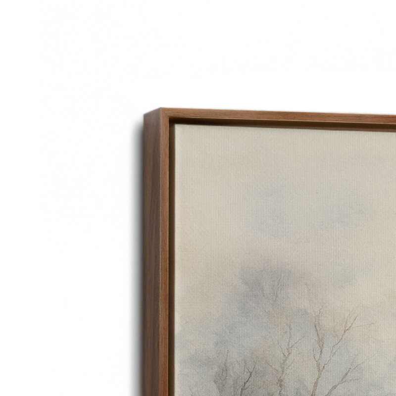 Impression sur toile Barnlight Noel, Noyer, H 12,75 po x l 18,75 po