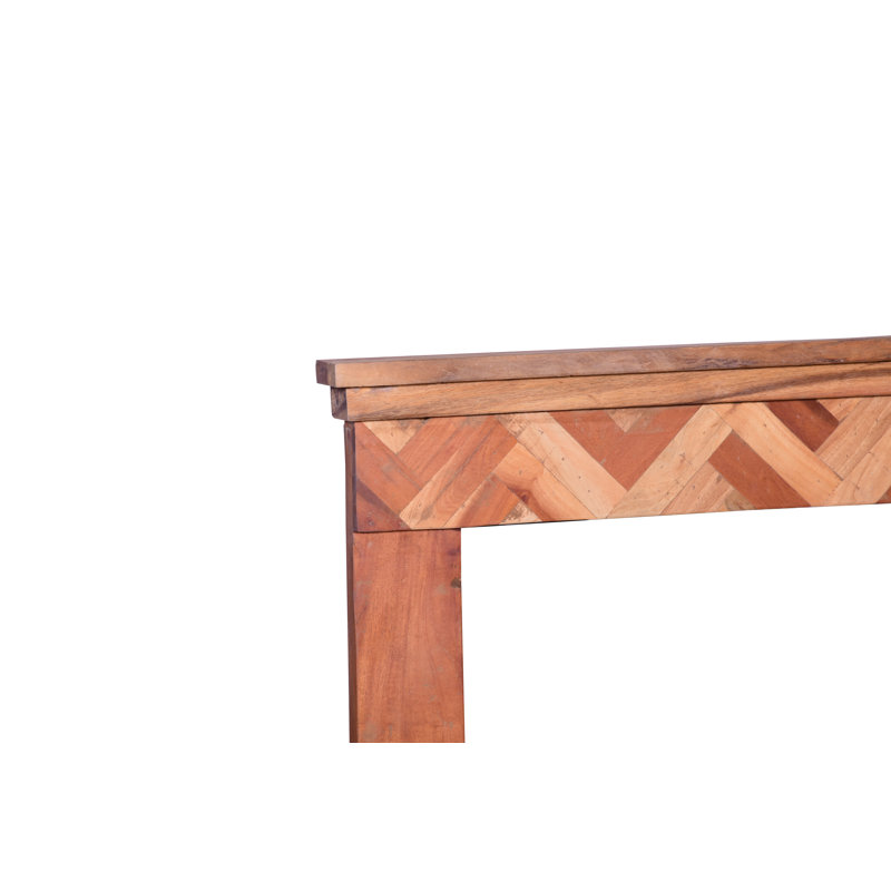 Miroir en bois récupéré Miranda, 54 x 30