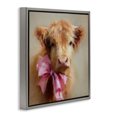 Petit cadre flottant Little Highland, design par Tina LeCour