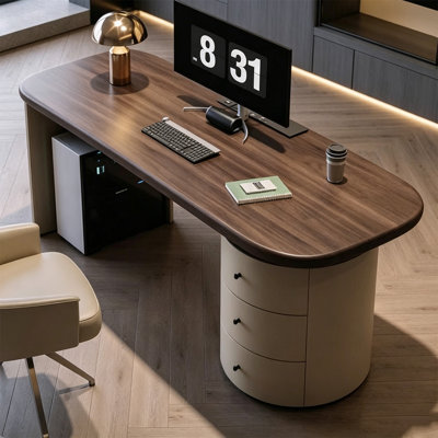 Bureau rectangulaire minimaliste moderne 55,12 "