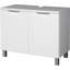 Liquid 70cm Bathroom Vanity Base Only in White